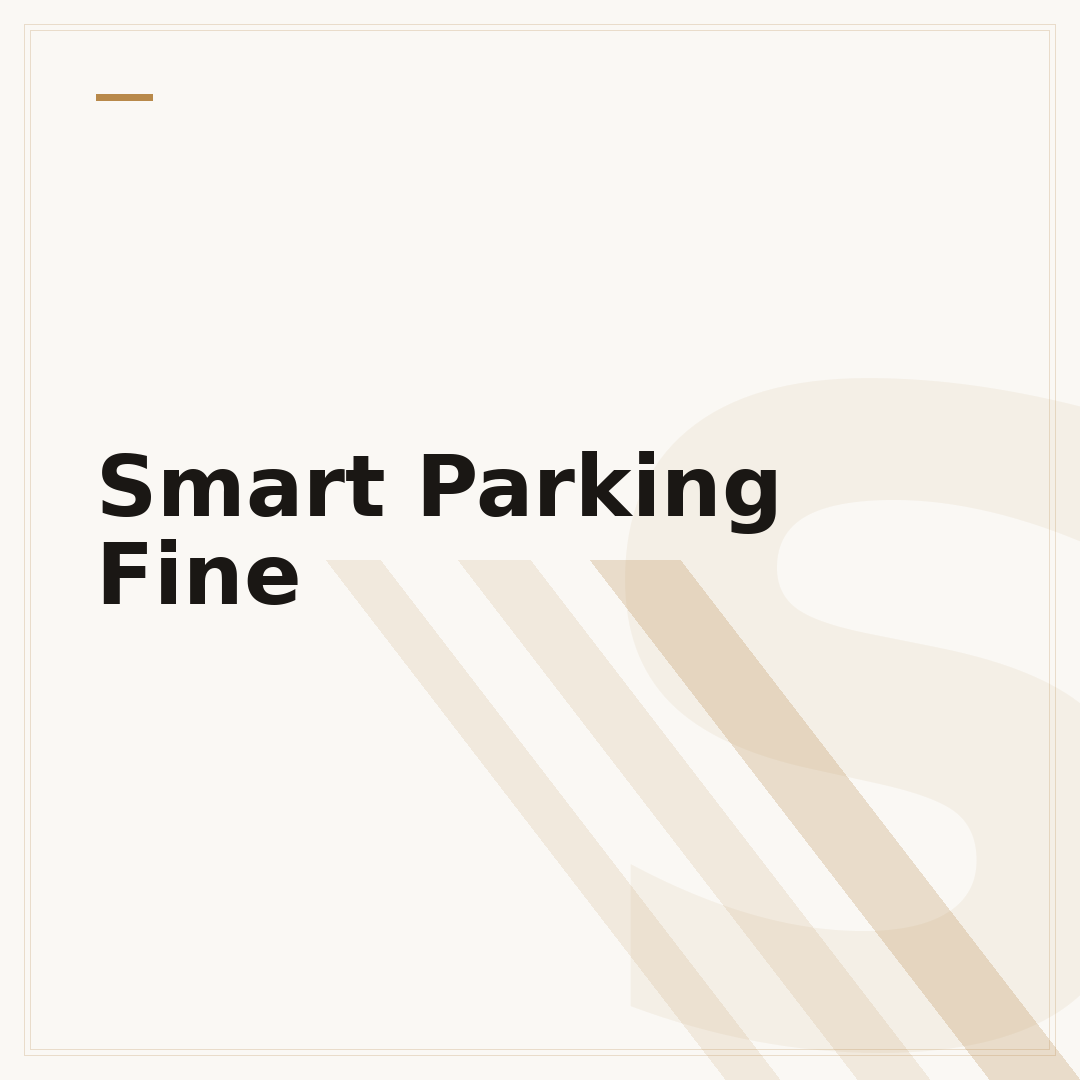 Smart Parking Fine